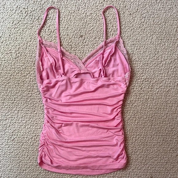 Pink Lace Camisole Top - Picture 2 of 2